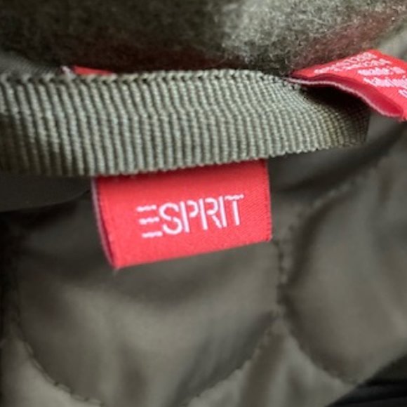 Esprit Olive Green Jacket with belt - Picture 11 of 12